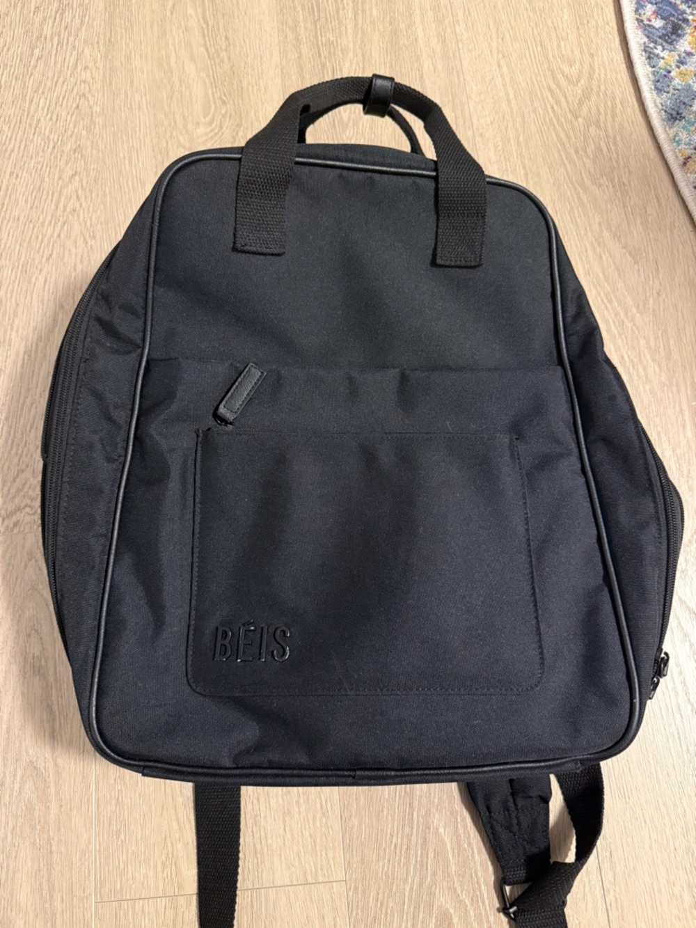 BEIS Black Backpack